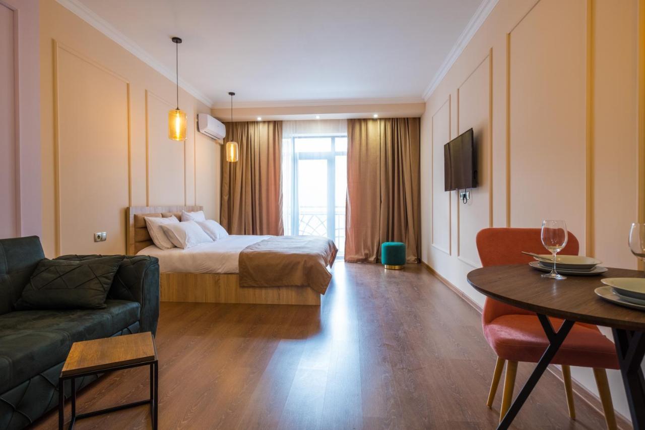Iren River Side Apartments Tiflis Exterior foto